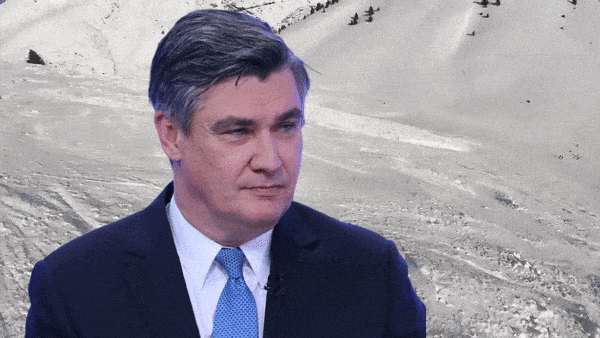 Milanović: Umjesto skijanja ostanite glasati za mene da ne bi bili nasanjkani